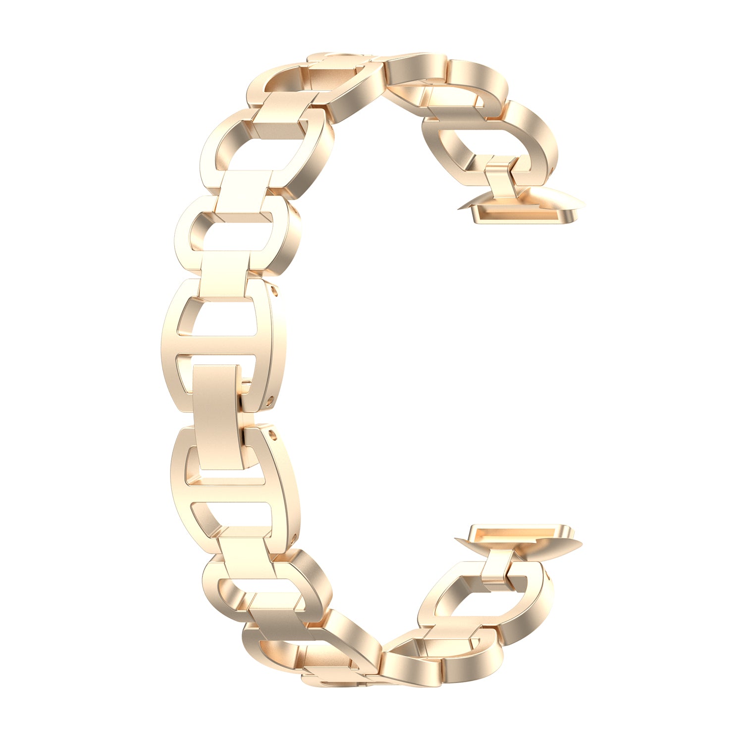 Armbåndstil rustfrit stål urrem udskiftning til Fitbit Luxe Special Edition Armbåndstil rustfrit stål urrem udskiftning til Fitbit Luxe Special Edition